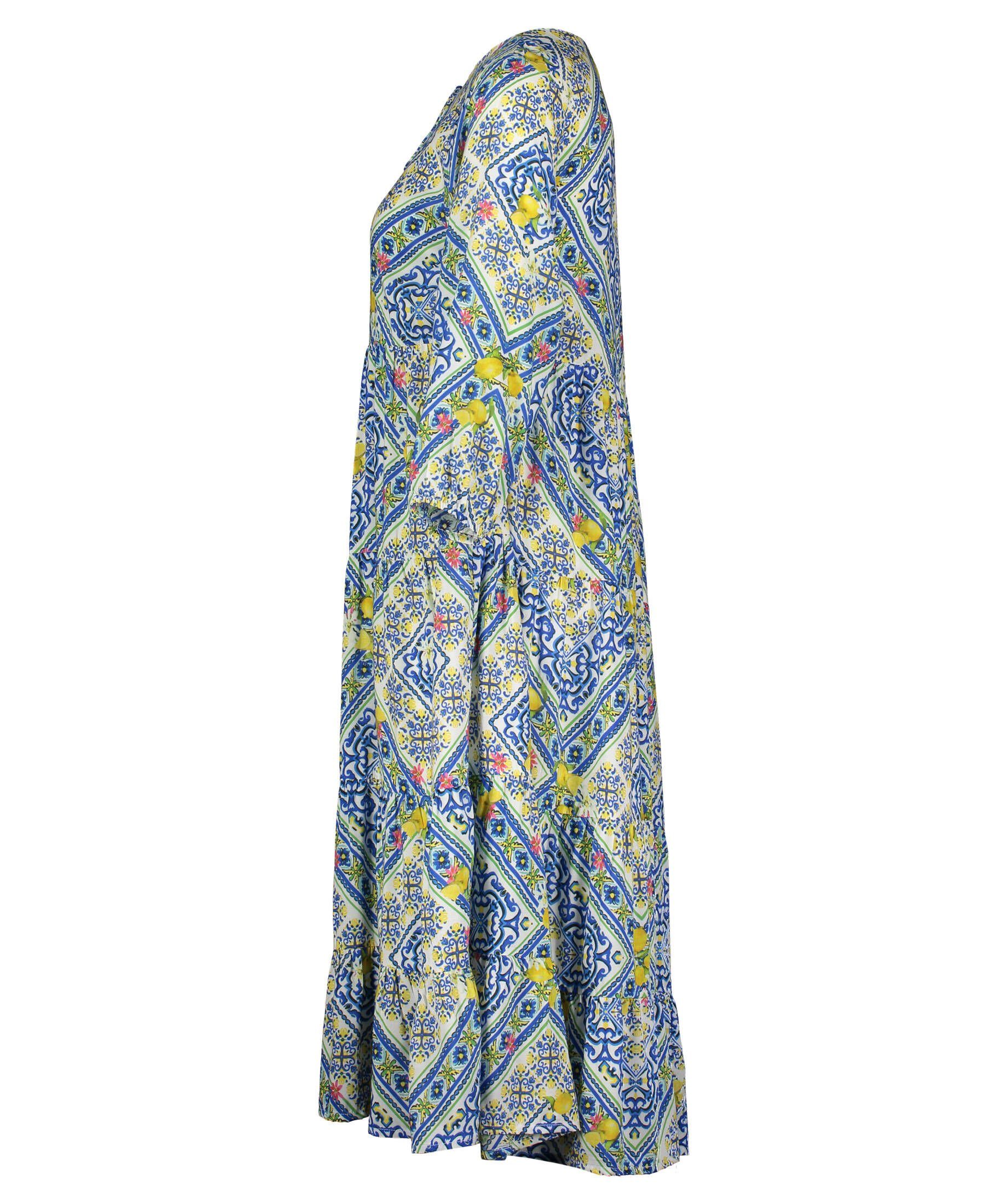 Sommerkleid Midi Storm 3/4-Arm Kate Damen Kleid (1-tlg)