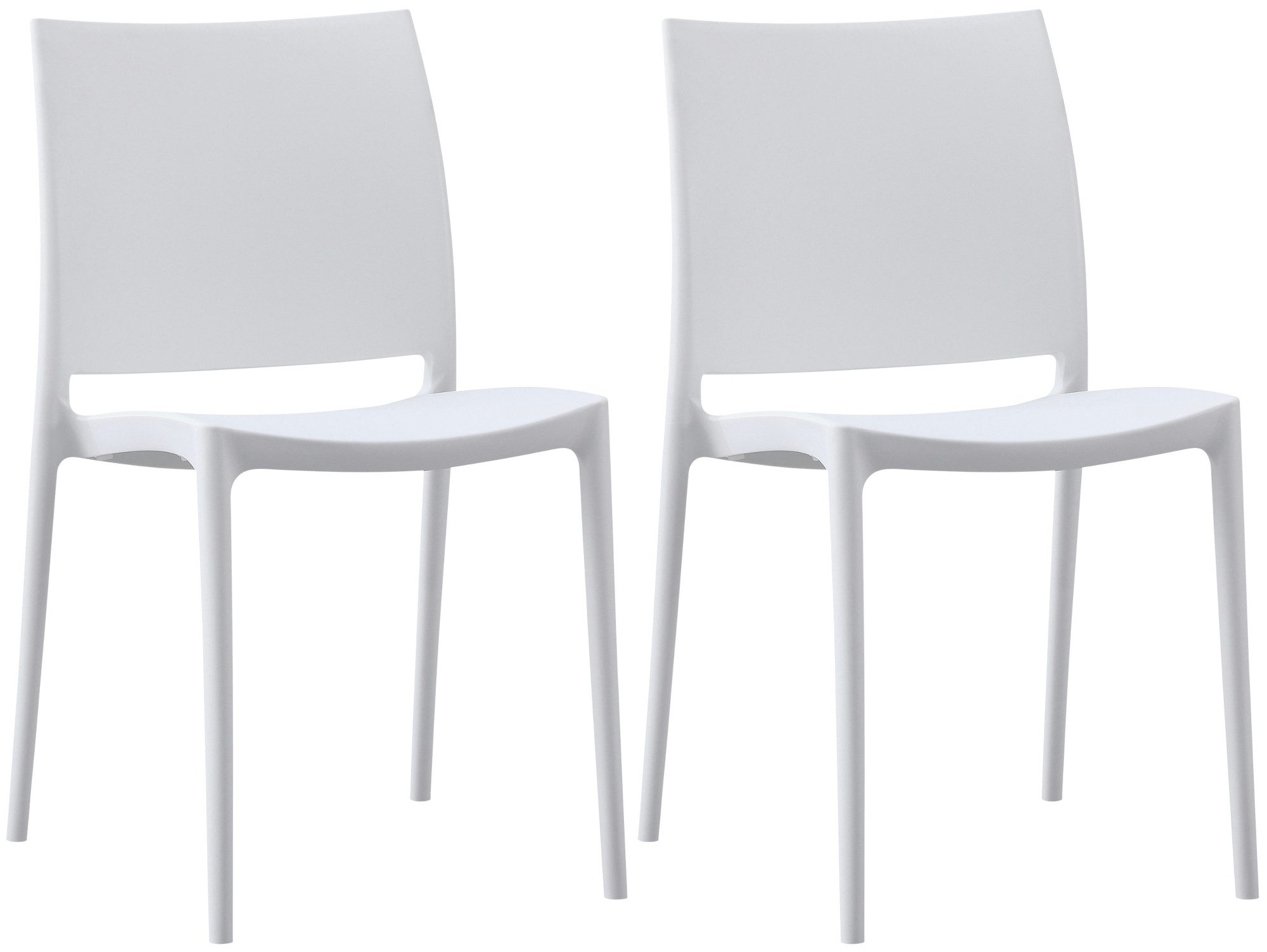 CLP Gartenstuhl Meton (2er Set), Kunststoff, günstig online kaufen
