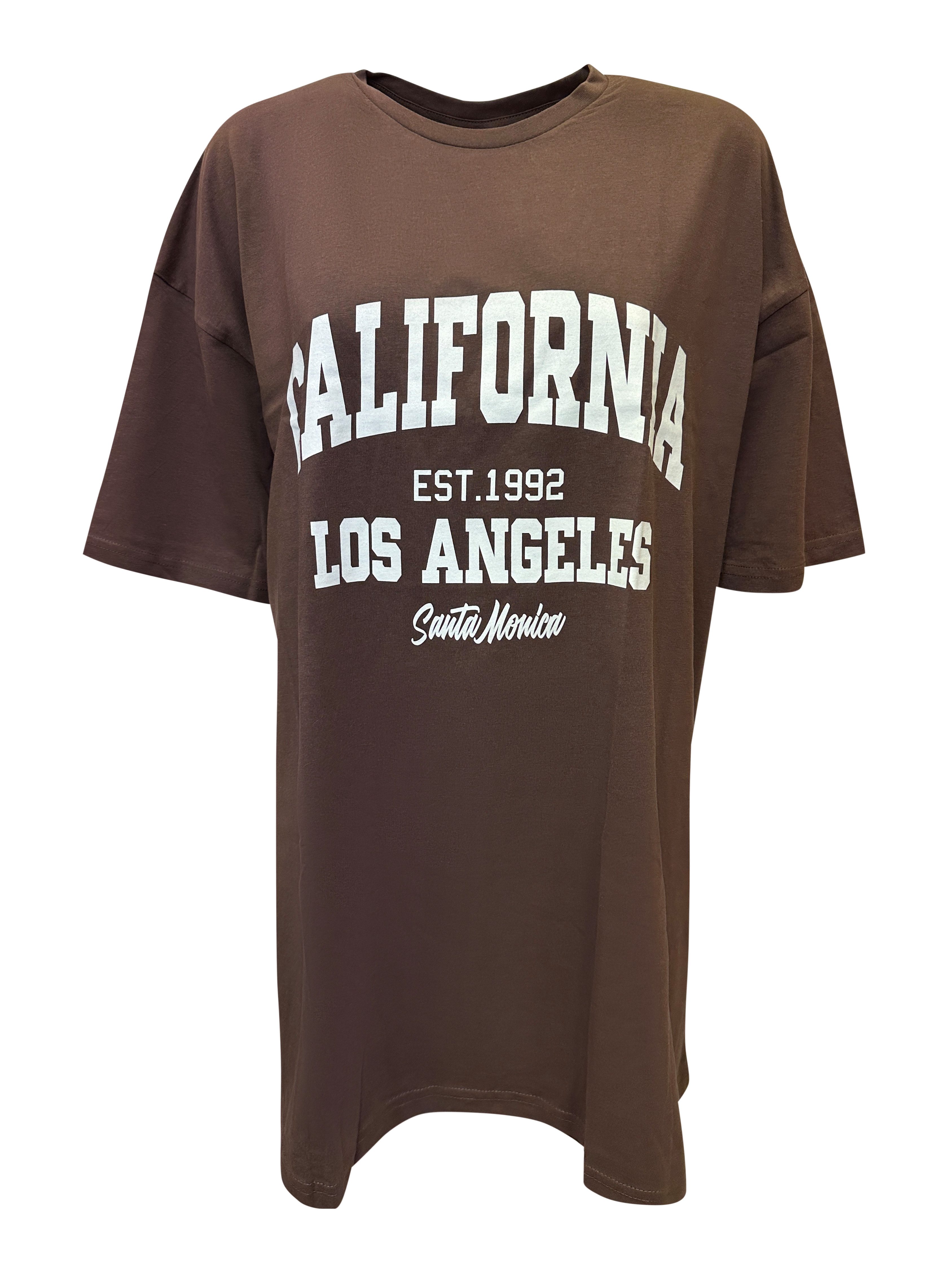 Worldclassca T-Shirt Worldclassca Oversized Print CALIFORNIA günstig online kaufen