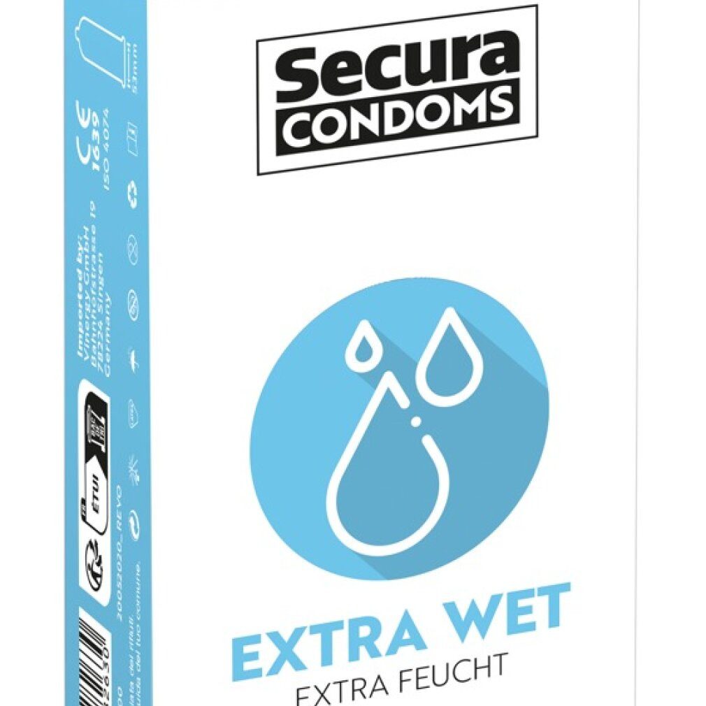 Secura Kondome Extra Wet 12er