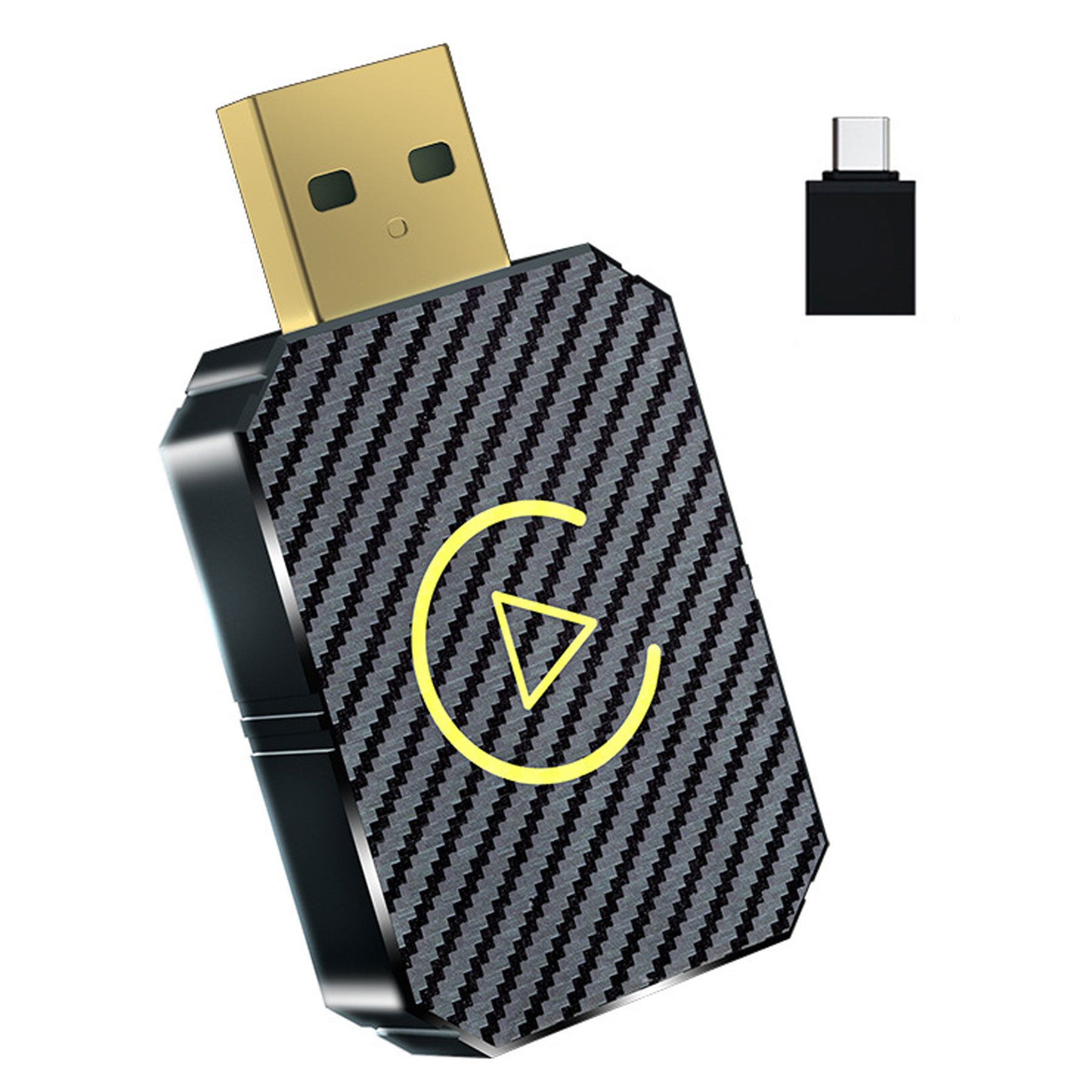 adapter usb c auf usb Wireless Carplay Adapter Kabelloser Mini-Adapter Adapter