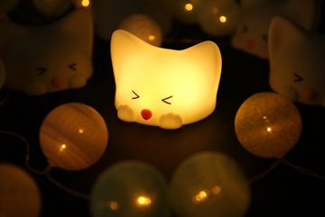 niermann LED Nachtlicht Catty Cat, LED fest integriert, Nachtlicht Catty Cat