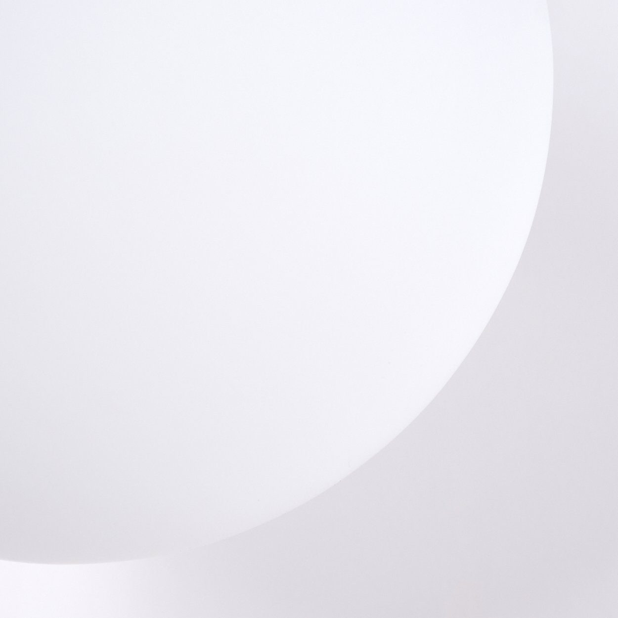 hofstein Hängeleuchte »Castelpagano« moderne Hängelampe 1xE27 Leuchtmittel, (24cm), Schwarz/Weiß, Echtglas Metall/Glas aus ohne in Schirm mit aus max. 250cm, Höhe Pendelleuchte