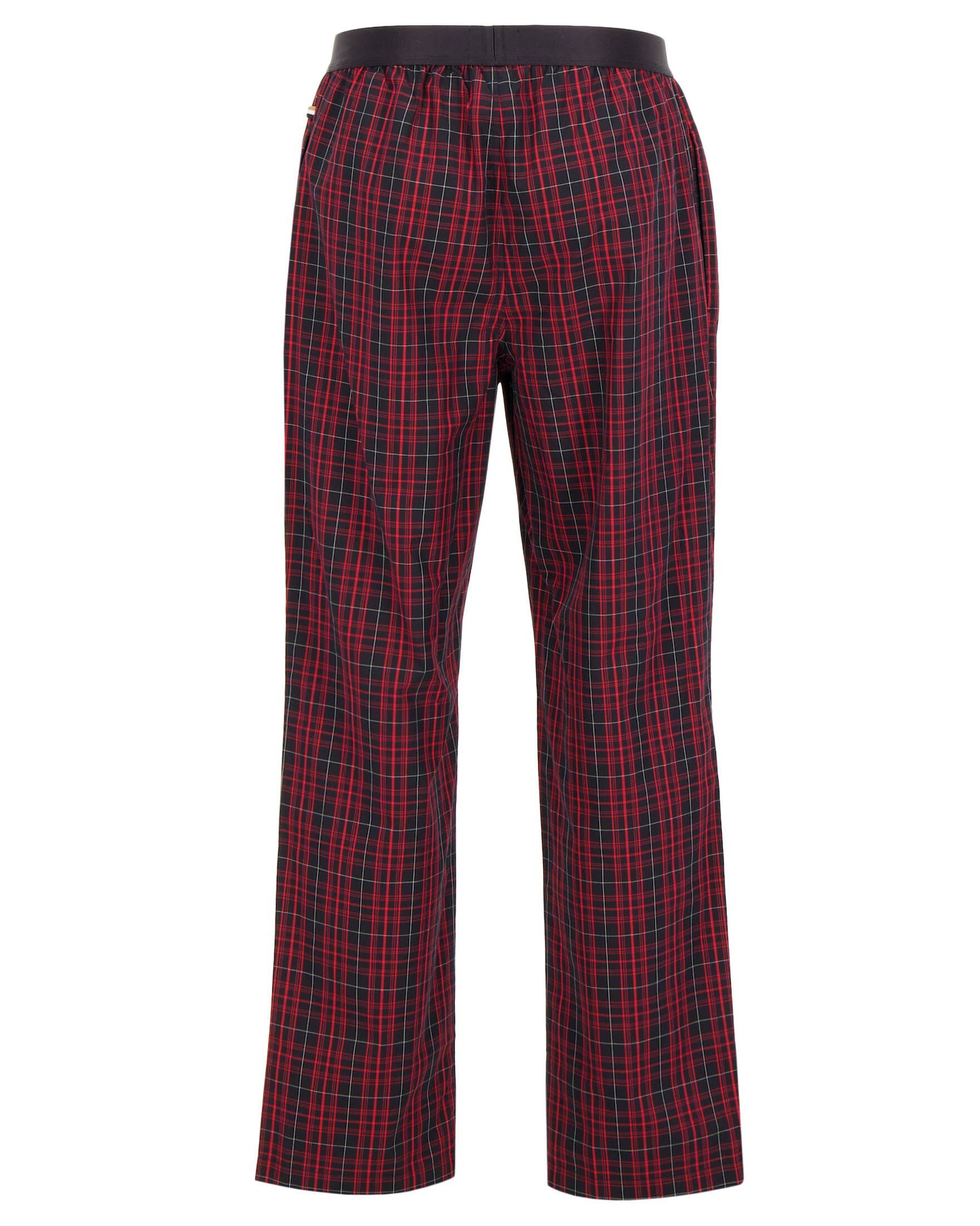 red (2 Regular 627 Schlafanzug BOSS Pyjama bright tlg) Herren Fit