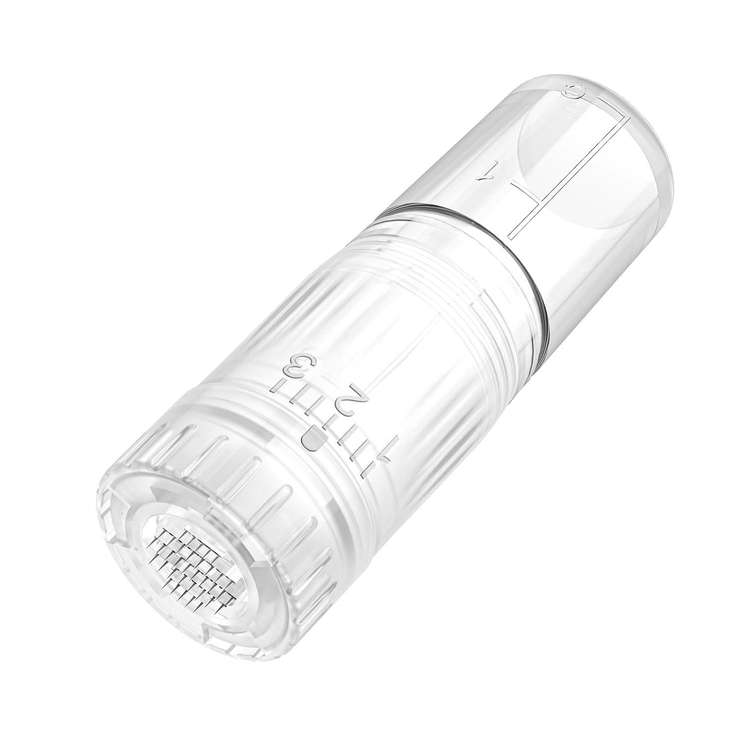 COOL-i ® Dermaroller Microneedling Pen mit Serum-Auftrag – Kabelloser, 5 Stufen, Serum gleichmäßig auf Gesicht und Körper auftragen.A3