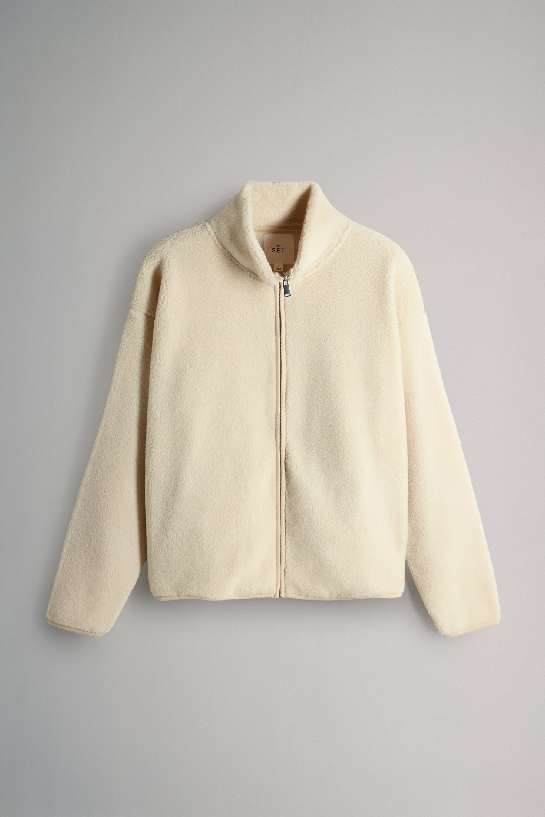 The Set Fleecejacke The Set Borgjacken mit Reißverschluss, 2er-Pack (2-St) günstig online kaufen