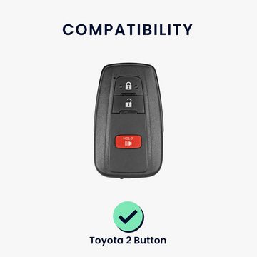 kwmobile Schlüsseltasche Autoschlüssel Hülle für Toyota (1-tlg), Schlüsselhülle Schlüssel Case Cover