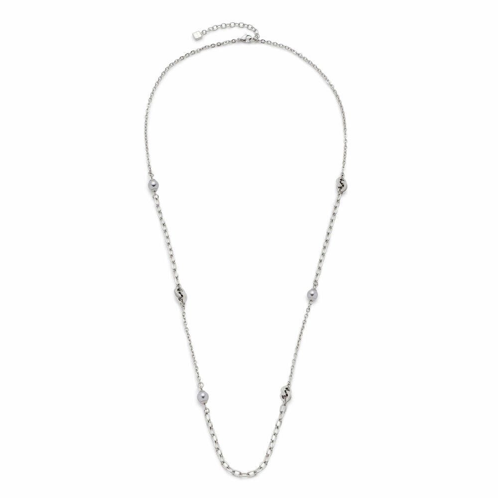 LEONARDO Edelstahlkette Lotta Silber glänzend