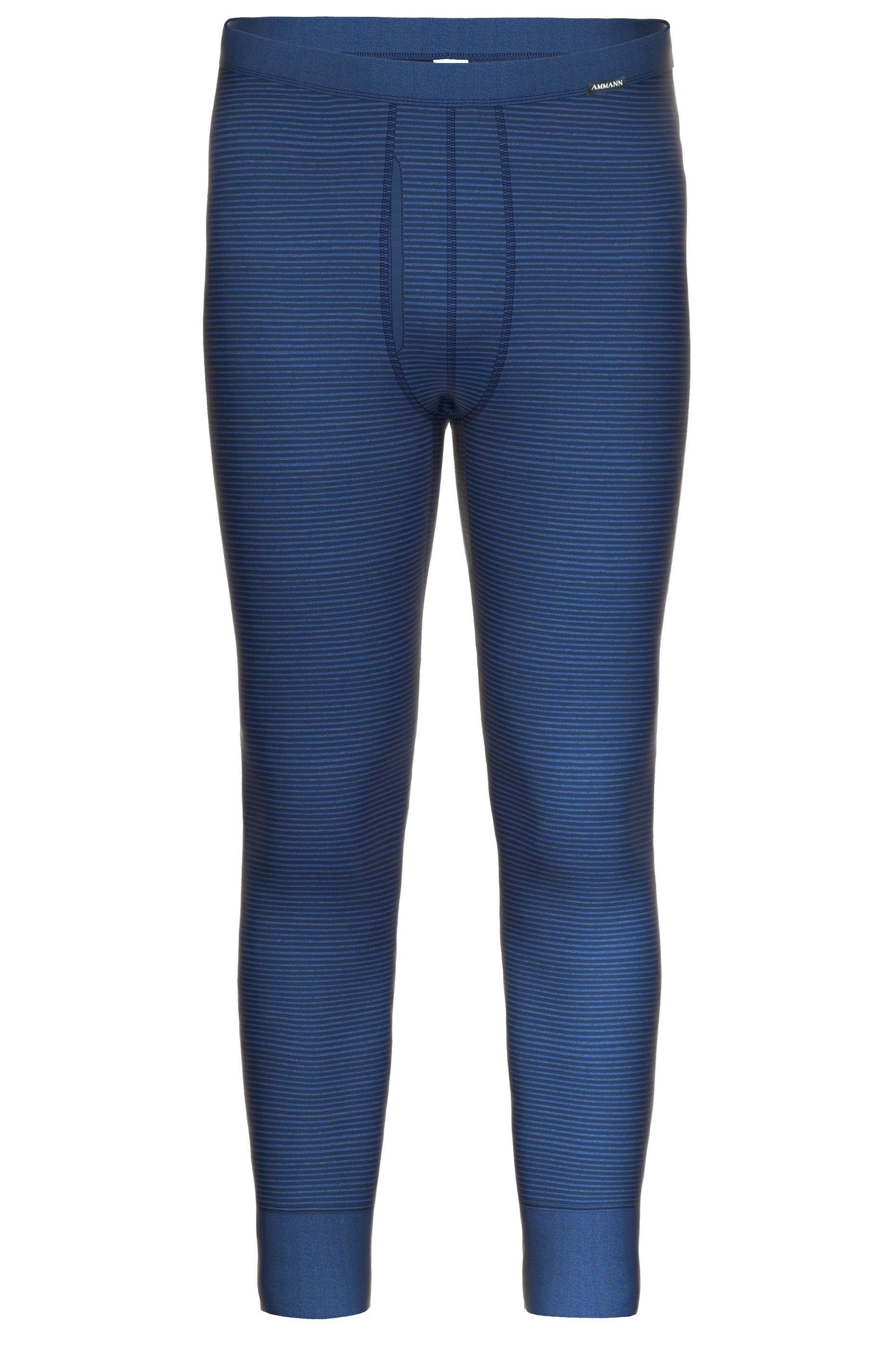 Lange Unterhose Jeans Feinripp
