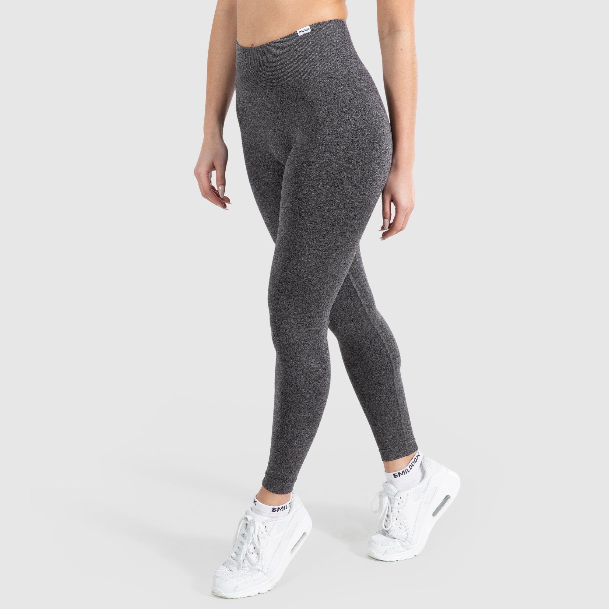 Smilodox Melange Leggings Seamless Hellblau Amaze Pro