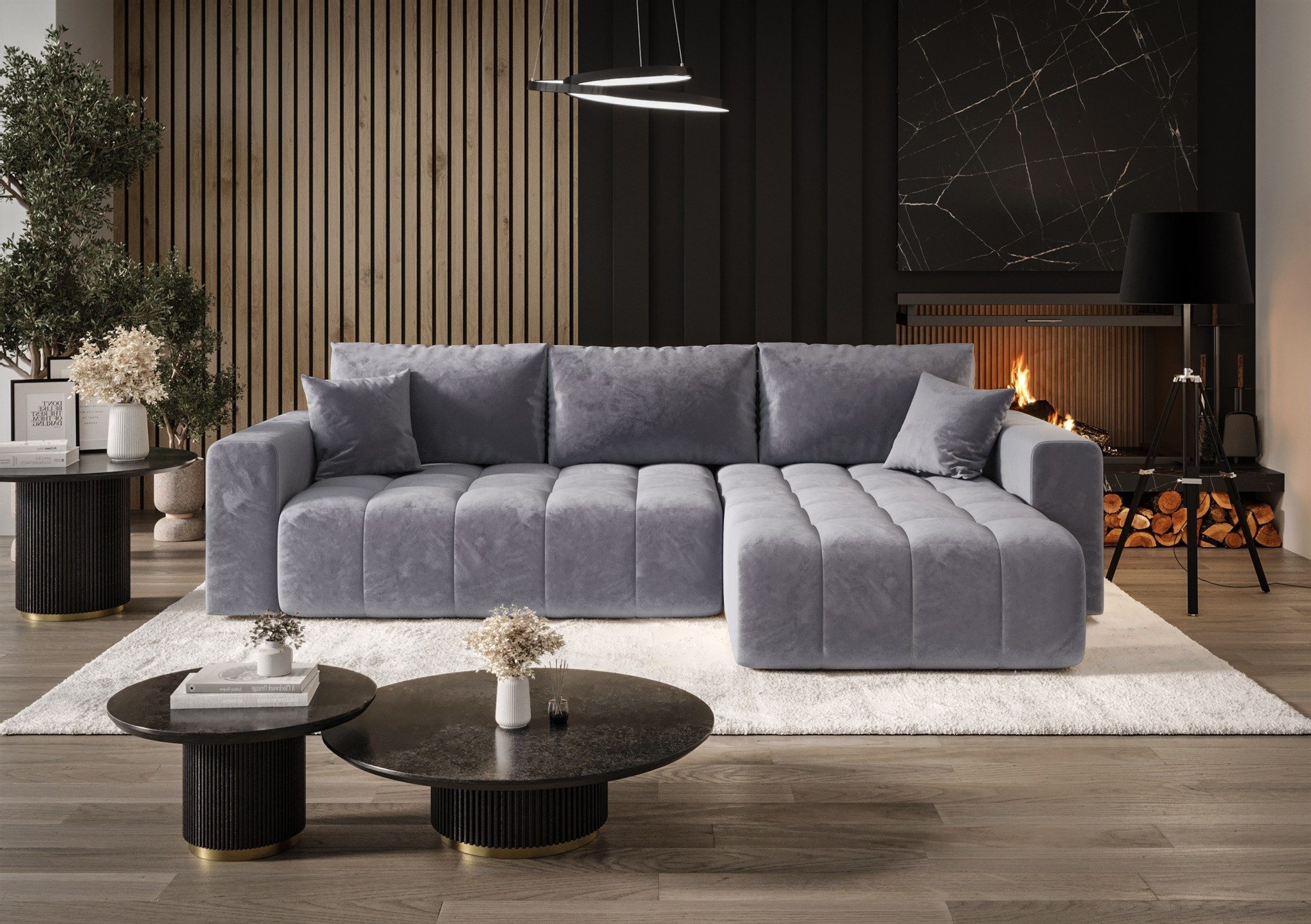 Fun Möbel Ecksofa Sofa Schlafsofa CAMILA günstig online kaufen