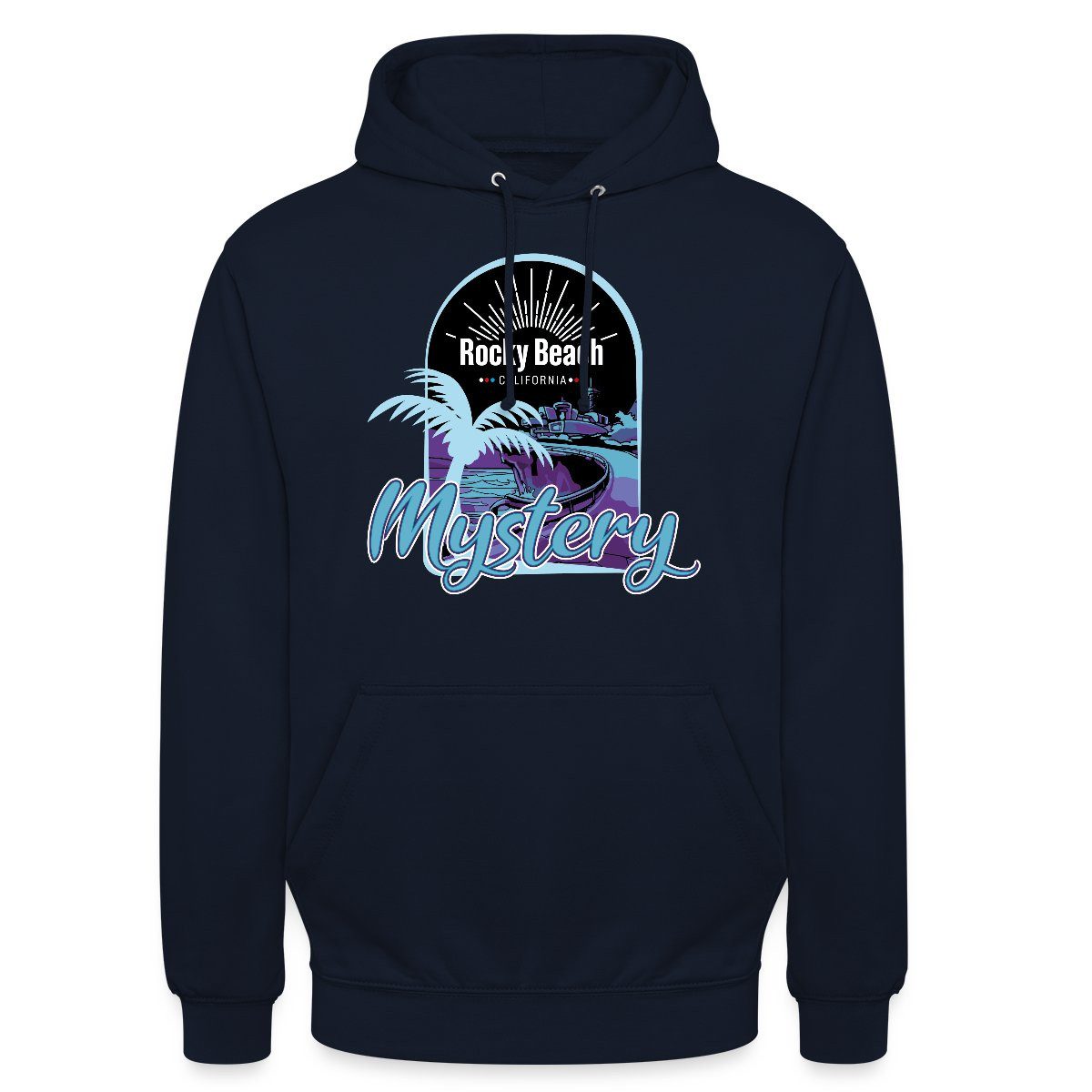 Hoodie Die drei Fragezeichen Rocky Beach Mystery Unisex Hoodie