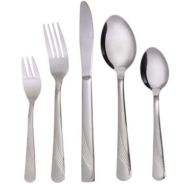 GRÄWE Besteck-Set Besteckkasten RÜGEN, 155-teilig, Edelstahl, für 30 Personen