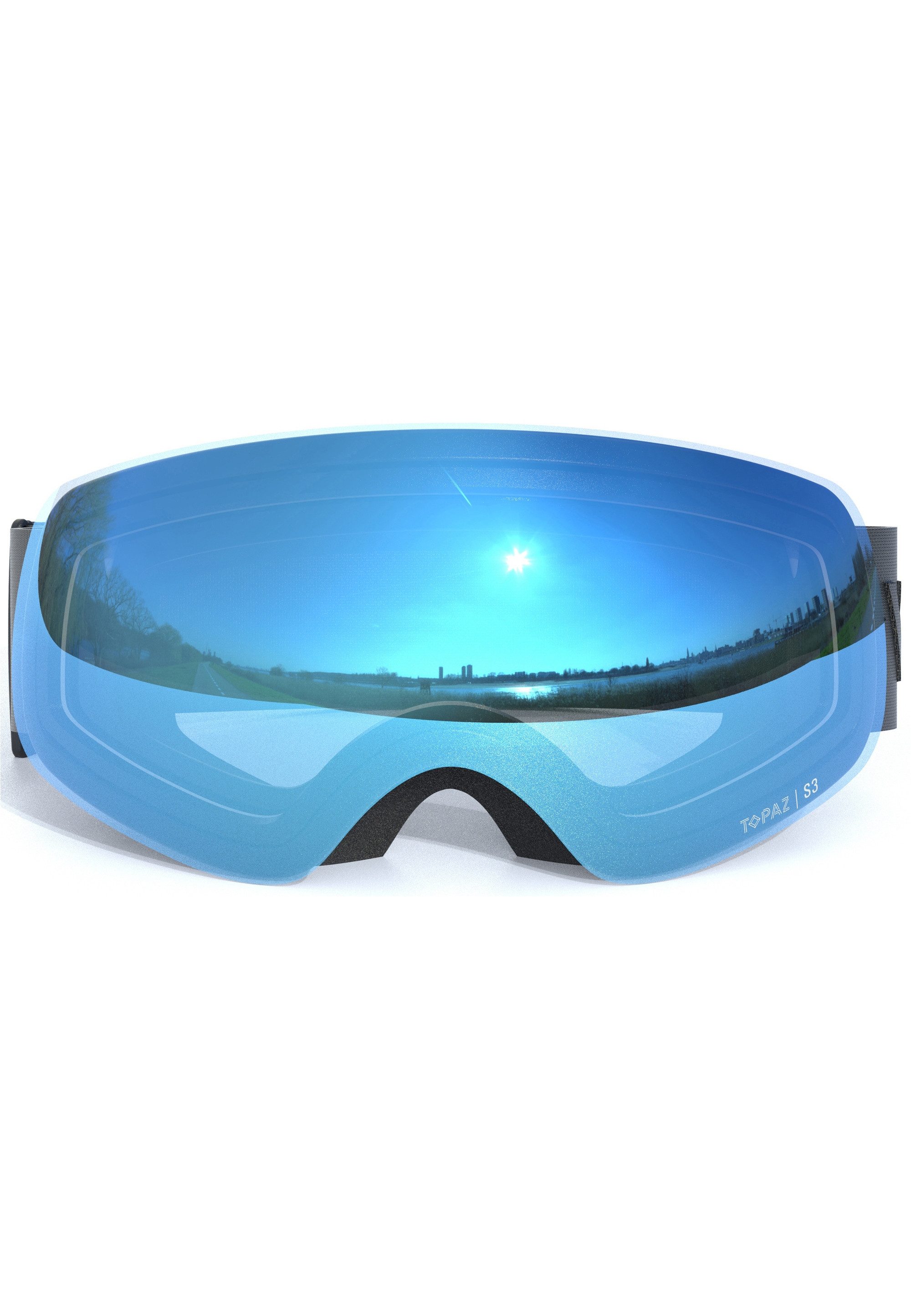 WHISTLER Skibrille Sorlin Topaz jr., mit UVA-400-Schutz