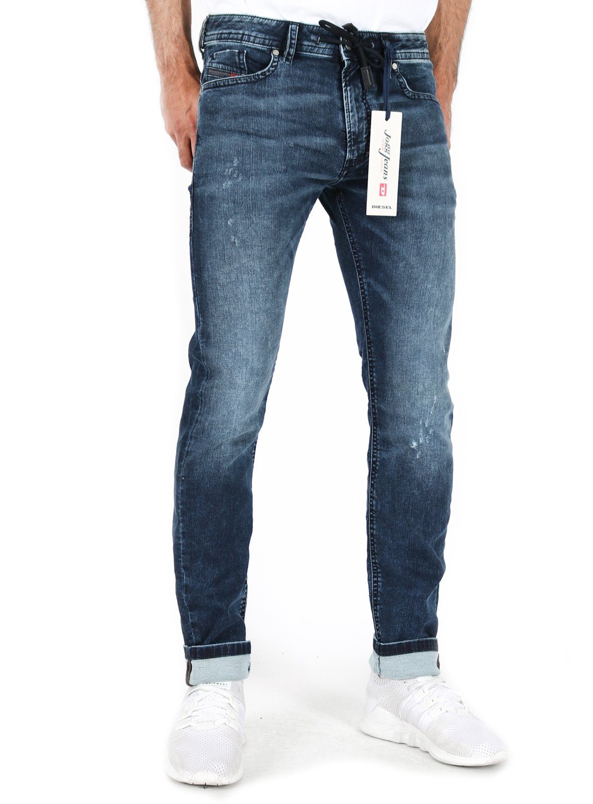 Diesel Slim-fit-Jeans Herren Jogg Jeans Super Stretch Hose, Thommer CB-NE  0699Z
