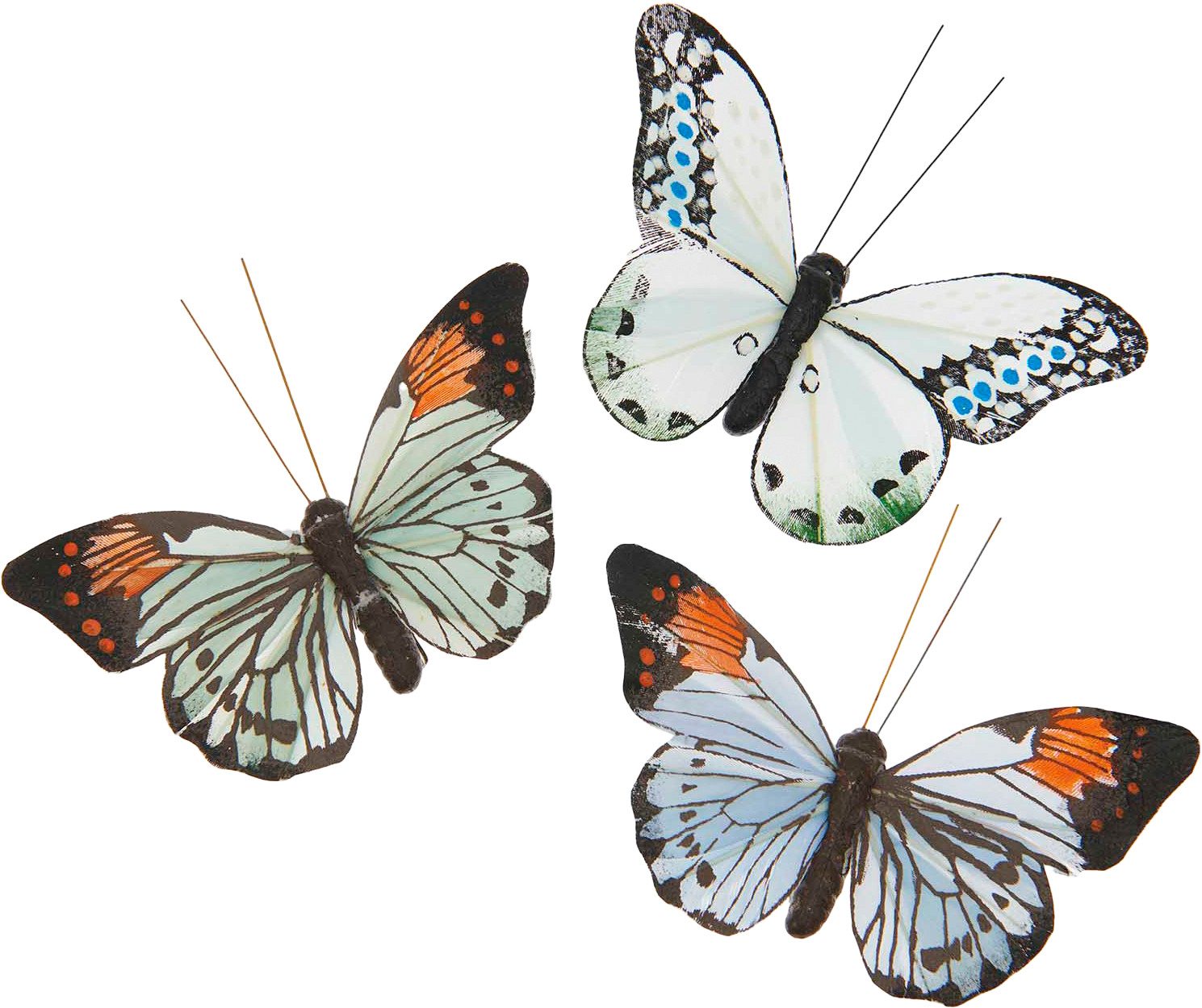 Rico Design Gartenstecker Schmetterling mit Clip günstig online kaufen