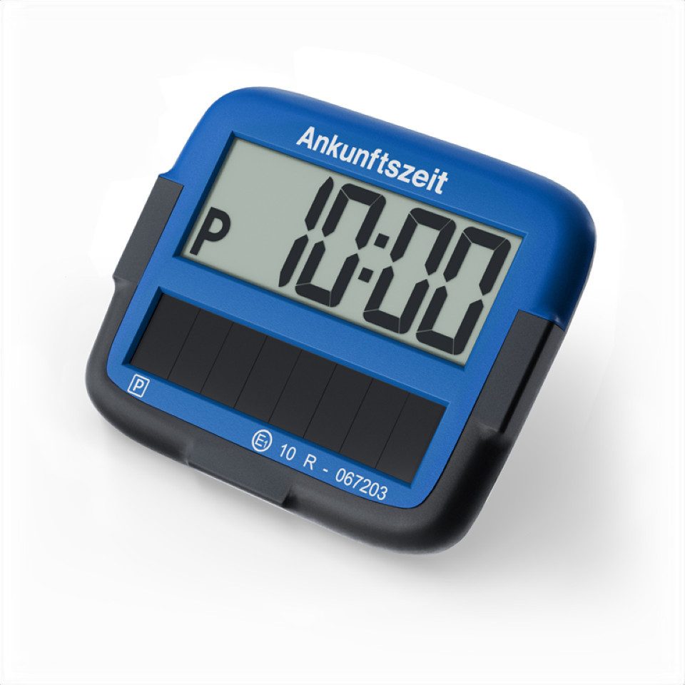NeedIt elektronische Parkscheibe Park Micro Solar, Blau