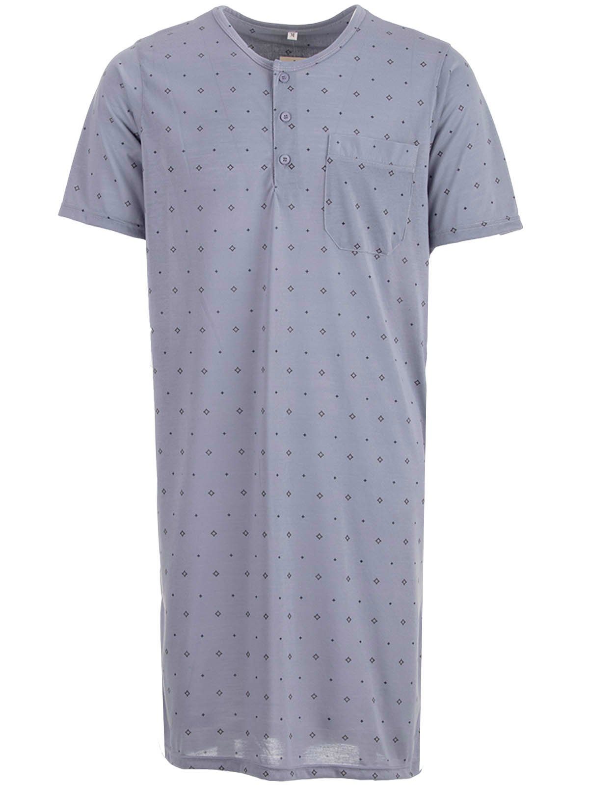 Lucky Nachthemd Nachthemd Kurzarm - Raute Punkt günstig online kaufen