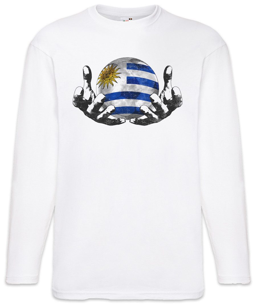 Langarmshirt Uruguay Football Magic Ball Langarm T-Shirt Uruguayisch Uruguayische