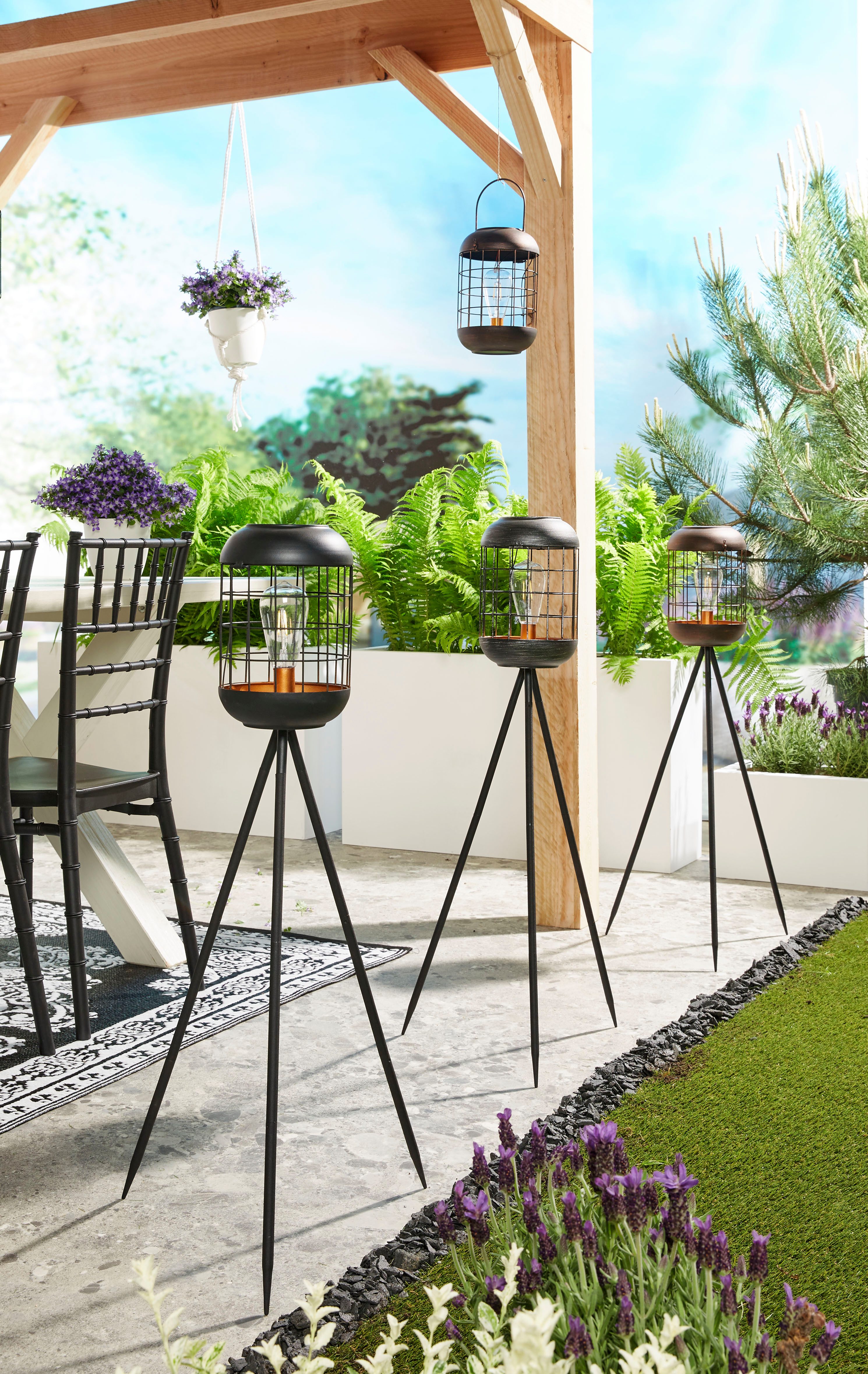 Luxform Außen-Tischleuchte Solar-Tischlampe - Lighthouse - günstig online kaufen