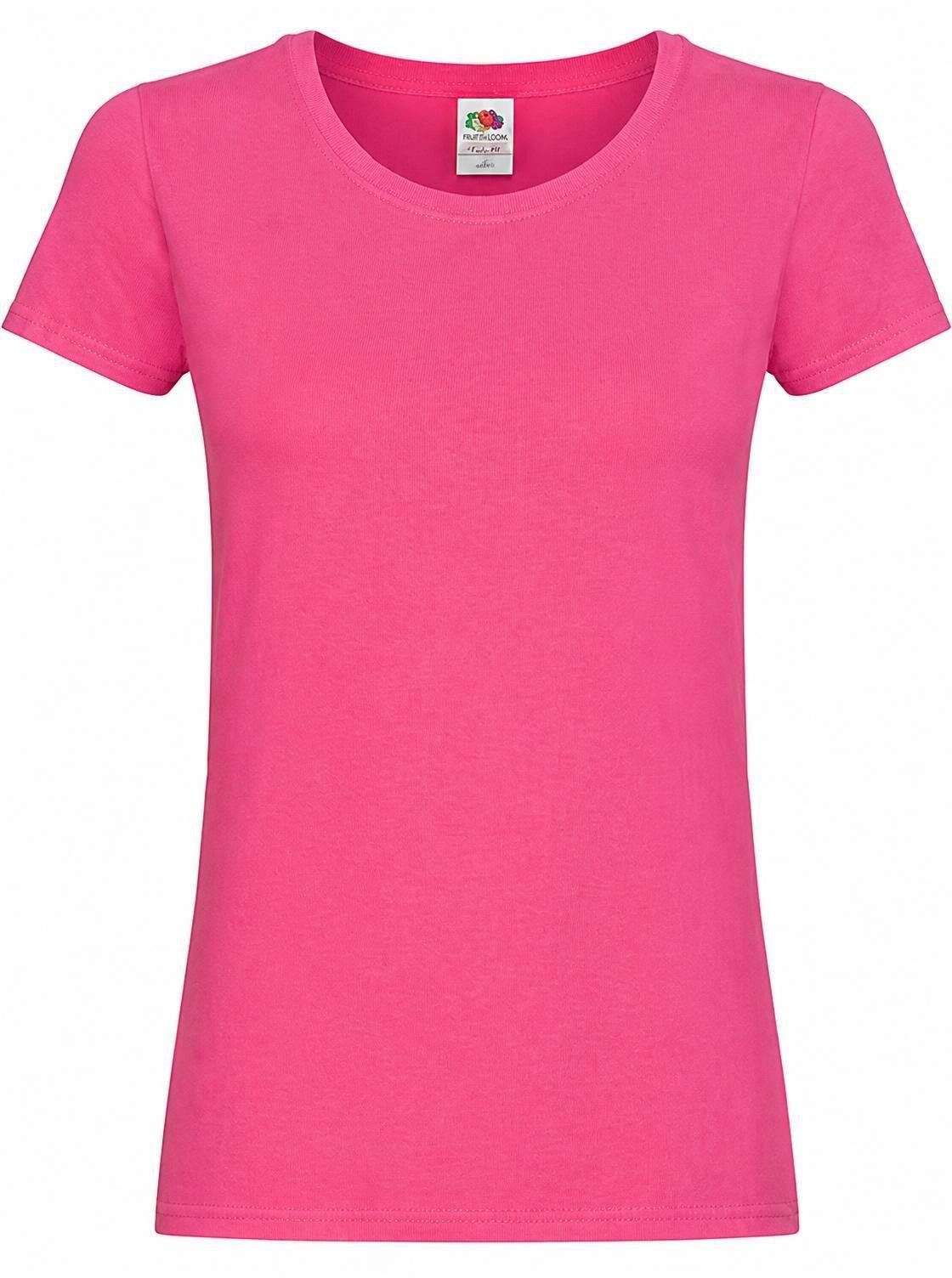 Fruit of the Loom Rundhalsshirt Damen Original T Lady-Fit /