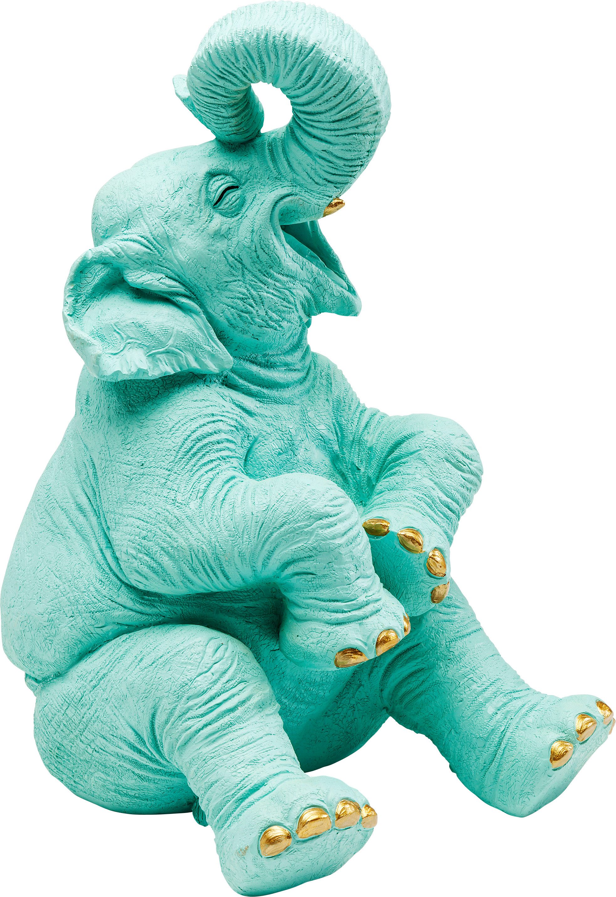 Kare Design Spardose Happy Elephant, (1), aus robustem Polyresin