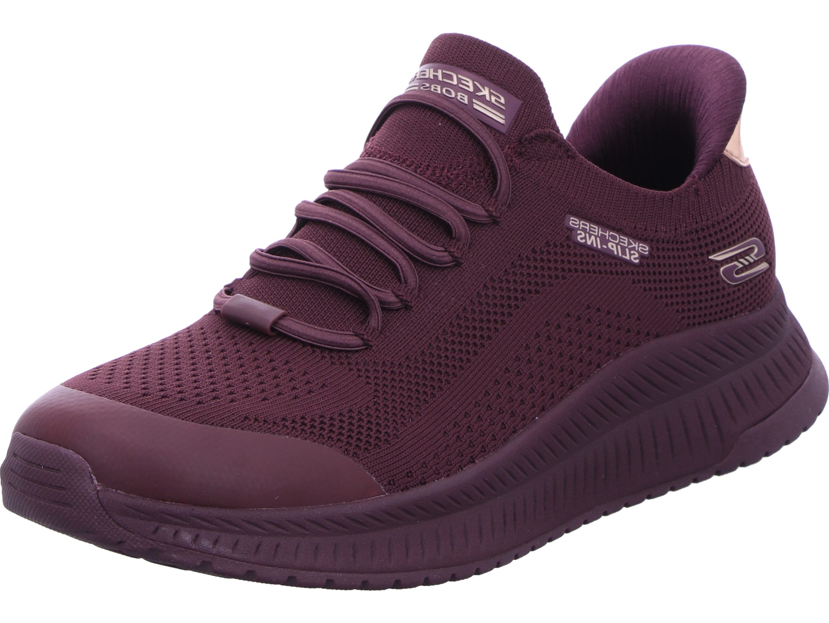 Skechers Bobs Squad 4 - DIRE STEP Slip-On Sneaker Slip-ins, Maschinenwaschbar