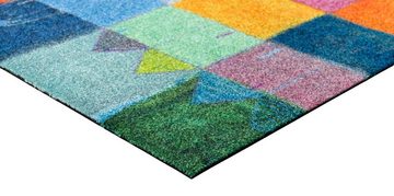 Teppich Sonnenstadt, wash+dry by Kleen-Tex, rechteckig, Höhe: 9 mm, rutschhemmend, waschbar, Wohnzimmer