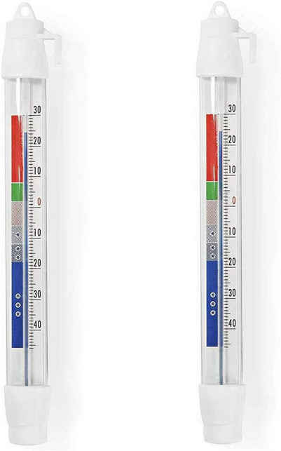 TronicXL Kühlschrankthermometer 2x Thermometer Tiefkühle Kühlschrank für Bosch Siemens Miele AEG