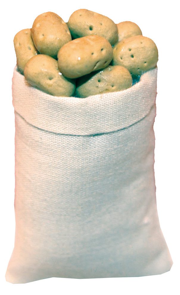 FADEDA Krippen-Zubehör FADEDA Kartoffelsack, Höhe in cm: 6