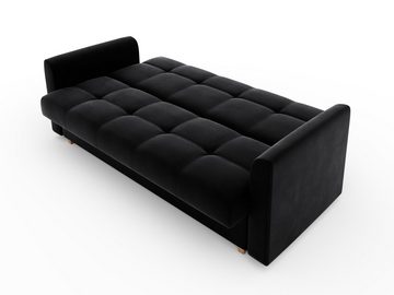 pressiode Sofa Schlafsofa, COUCH mit Schlaffunktion und Bettkasten 215cm LENTO