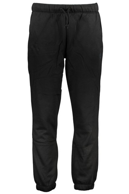 GIAN MARCO VENTURI 5-Pocket-Hose Elegante Schwarze Herren-Sporthose mit Sti günstig online kaufen