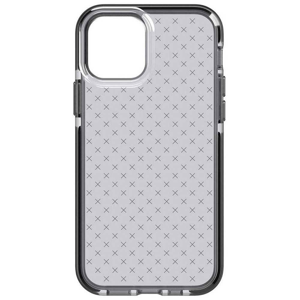 Tech21 Handyhülle Tech21 EvoCheck Case Smokey Black für iPhone 12/12 Pro 6,1 Zoll