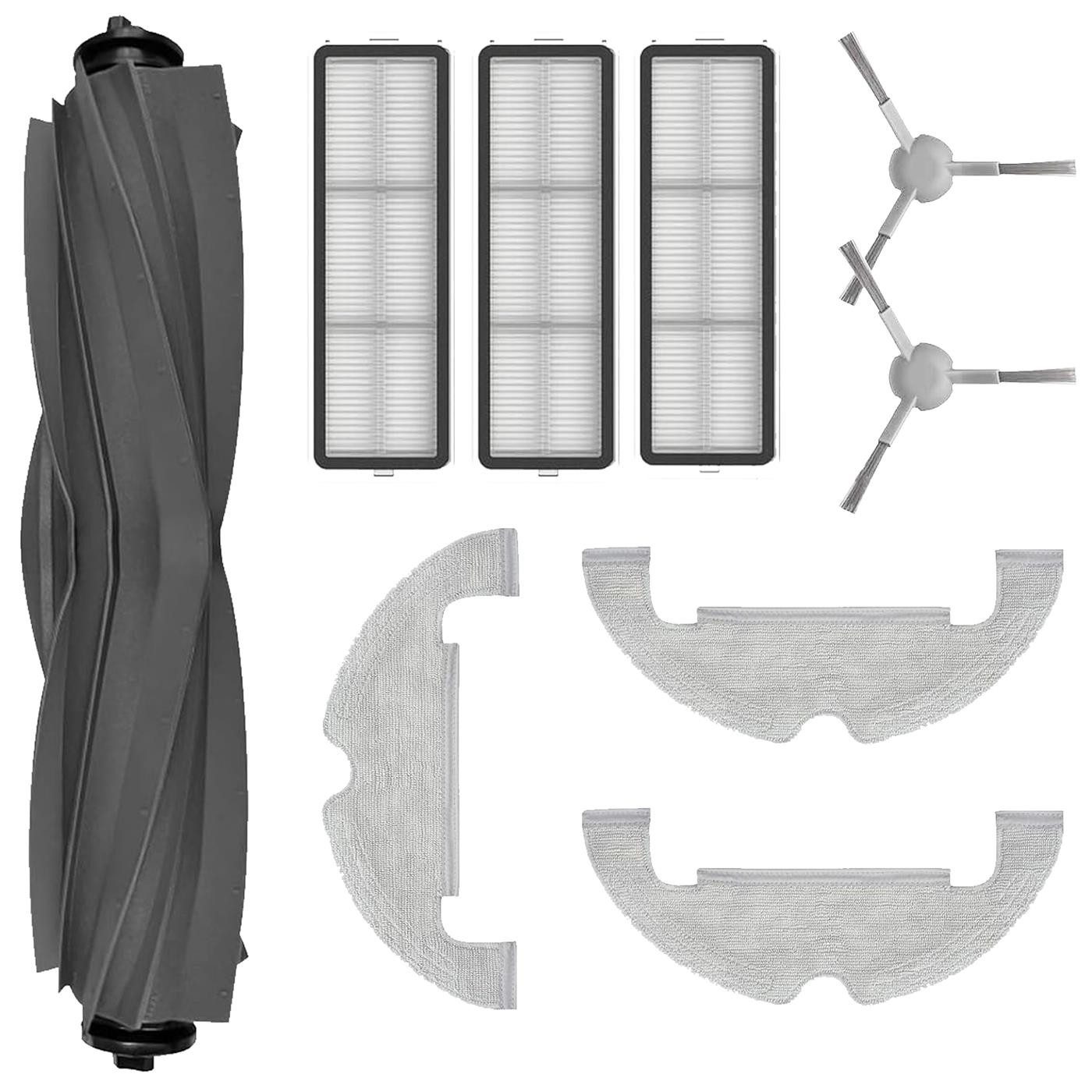 VERCO Reinigungsbürsten-Set Reinigungskit für Dreame, D10 Plus Gen. 2, (9-tlg), Ersatz Teile Set Wartungskit Filter Seitenbürste Zubehör Bürste