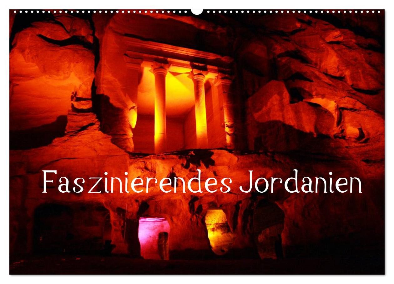 CALVENDO Wandkalender Faszinierendes Jordanien (Wandkalender 2027 DIN A2 quer), CALVENDO Mon