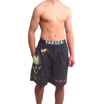 YAKUZA Boardshorts Dead Clown mit Doppelbund