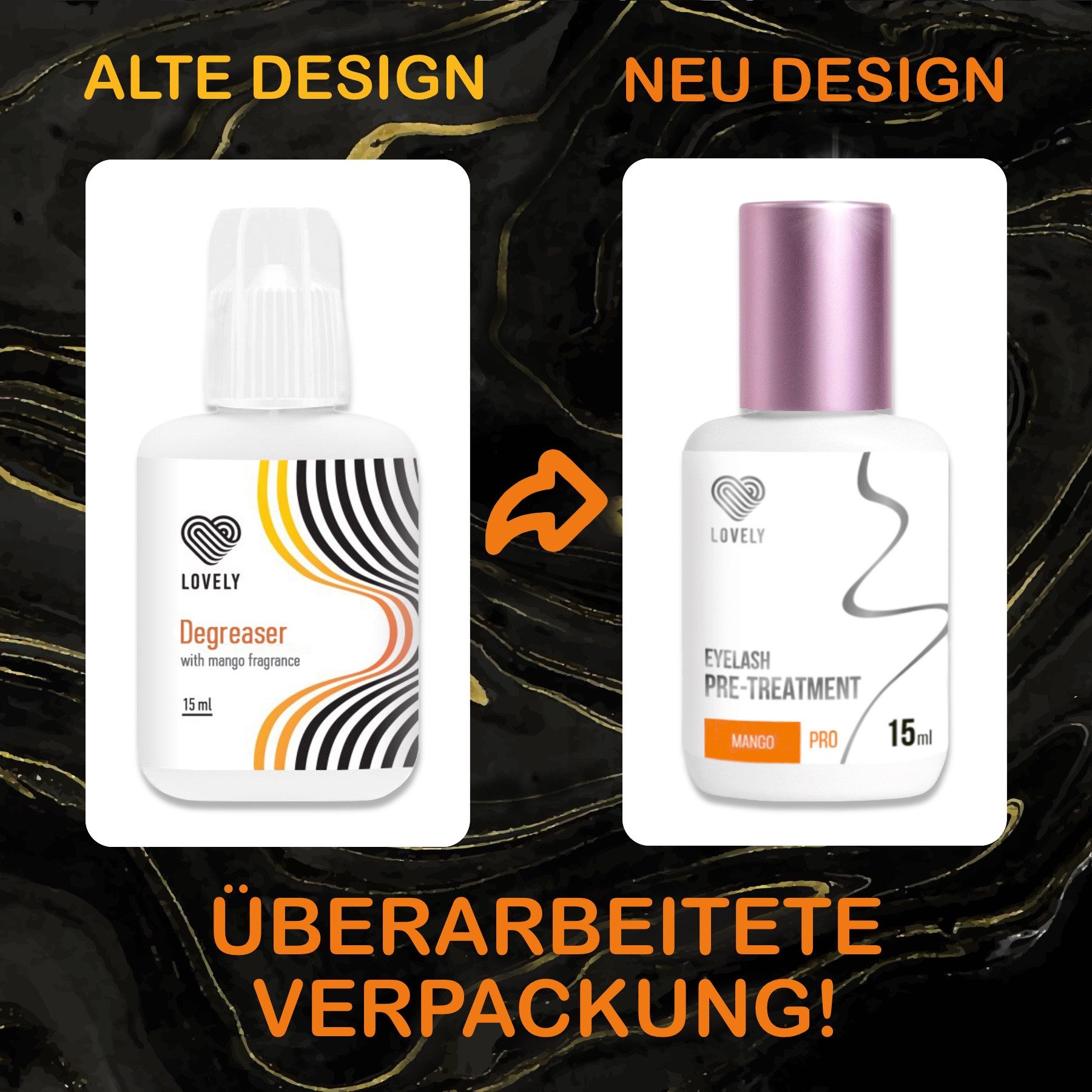 Lovely Wimpernkleber Wimpernverlängerung Reiniger Cleanser Pre-treatment zur Vorbehandlung, Wimpernreiniger – Bild 4 von 5