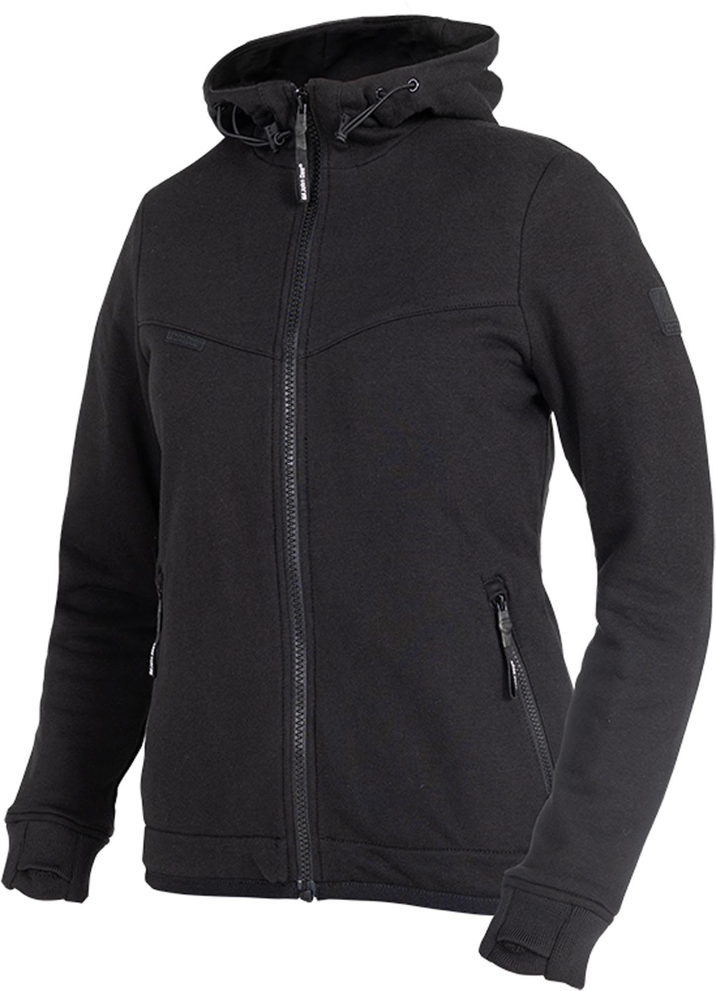 John Doe Motorradhose V3 XTM Damen Motorrad Hoodie Ellenbogenprotektoren enthalten,Schulterprotektoren enthalten