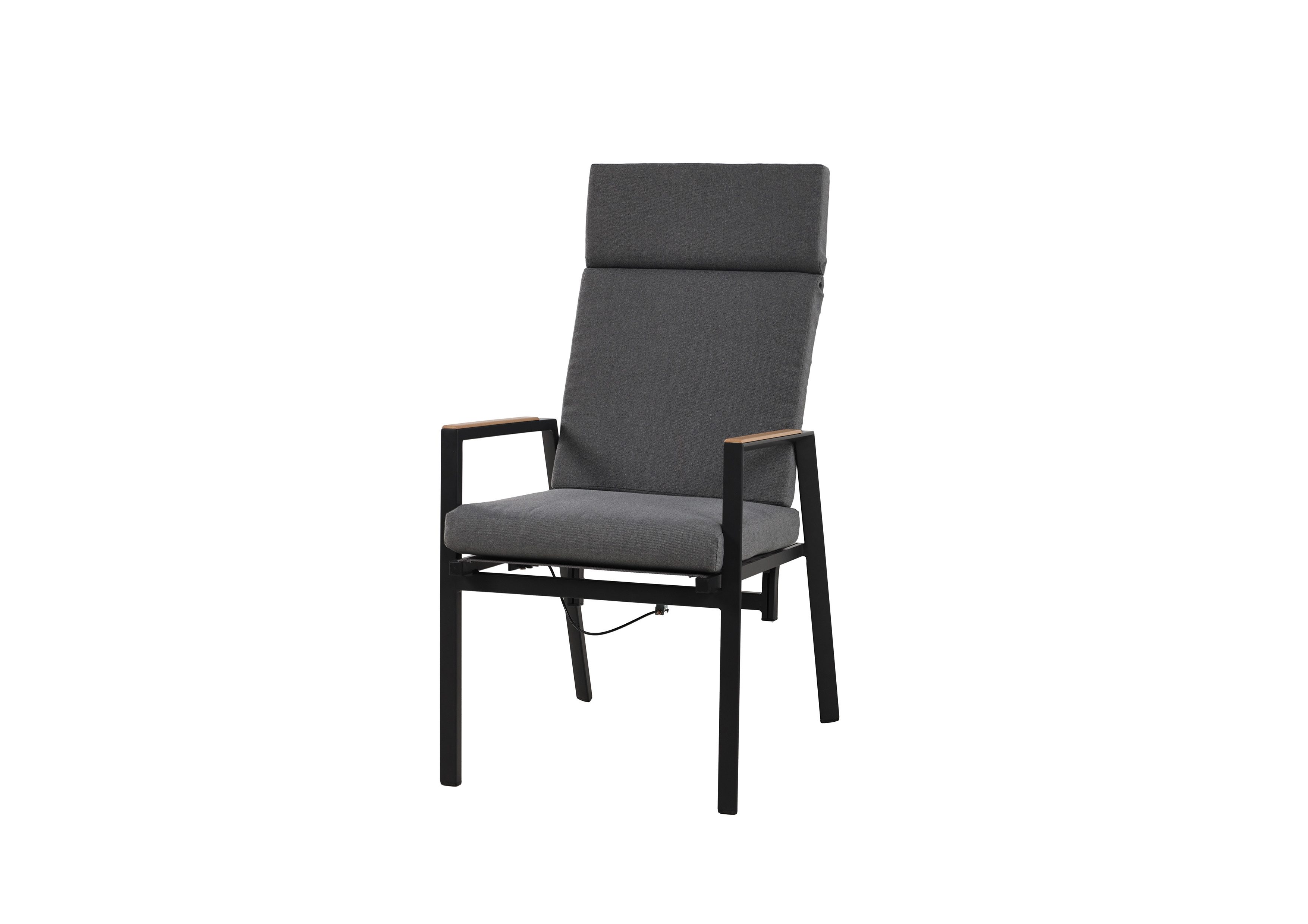 Greemotion Gartenstuhl [Bern] Balkonstuhl 56x65x104 cm, inkl. Kissen