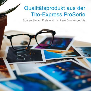 Tito-Express ersetzt Epson 502 XL 502XL Cyan Tintenpatrone (für WF-2860 WF-2860DWF WF-2865 DWF XP-5100 XP5100 XP-5105 XP5105)