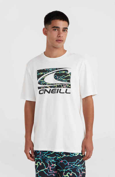 O'Neill T-Shirt JACK O'NEILL WAVE T-SHIRT mti Rundhalsausschnitt
