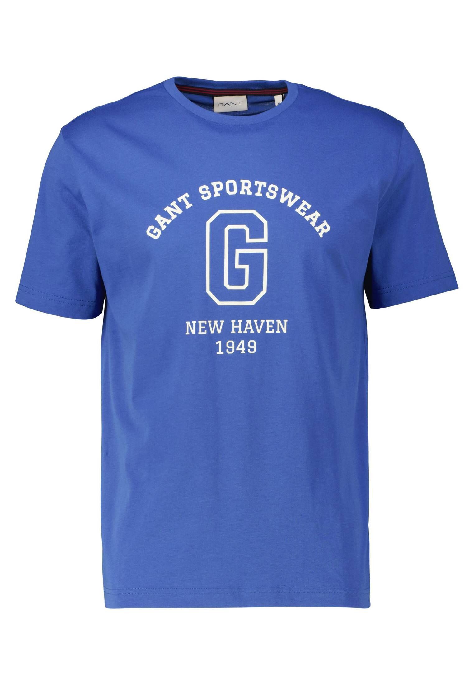 Gant T-Shirt Herren T-Shirt aus Baumwolle günstig online kaufen