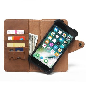 K-S-Trade Handyhülle für Xiaomi Mi 10 Pro, Handyhülle Schutzhülle Walletcase Bookstyle Schutz Case Hülle