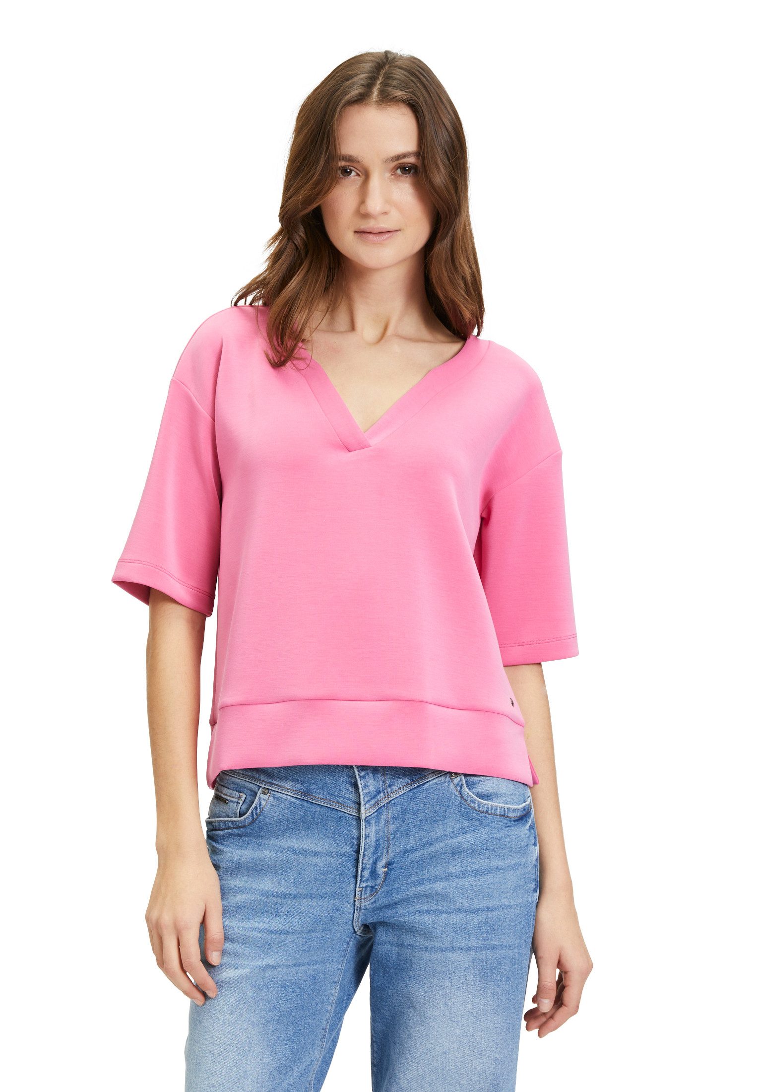 Kurzarmshirt Betty & Co Sweatpullover kurzarm