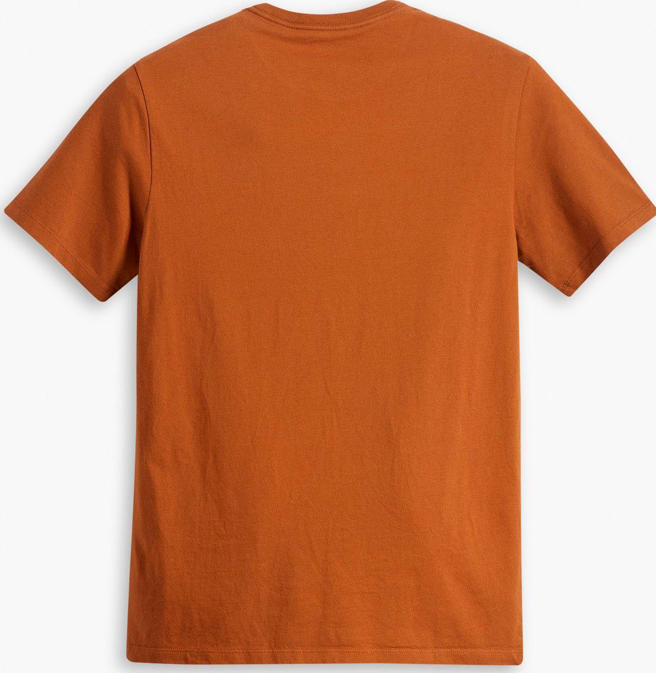 Levi's® T-Shirt ORIGINAL HM TEE dark ginger