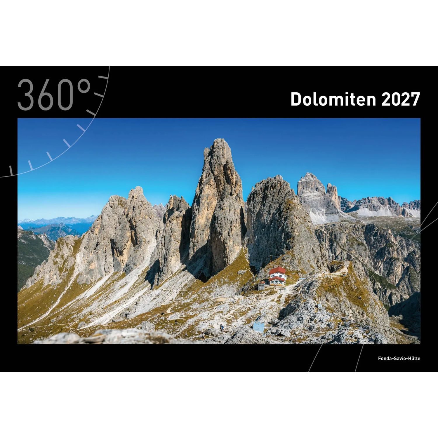 WALTER Wandkalender Dolomiten Premiumkalender 2027