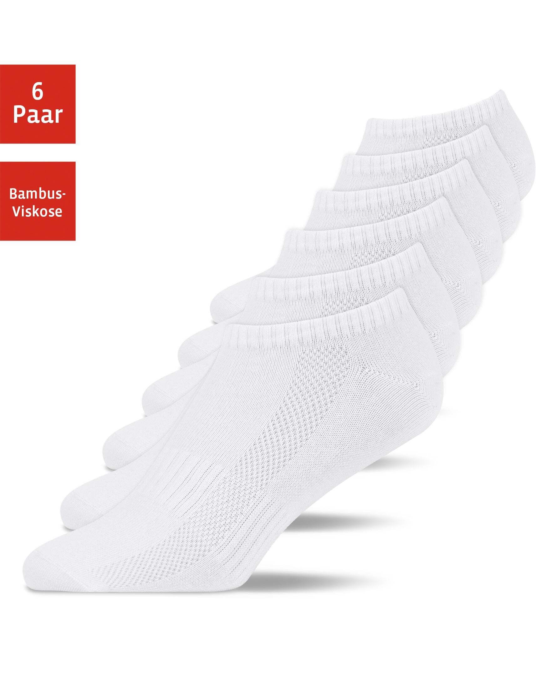 SNOCKS Sneakersocken kurze Sneaker Socken für Herren & Damen (6-Paar) aus atmungsaktive Naturfaser