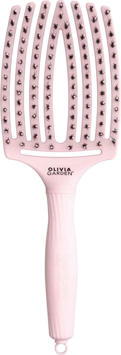 OLIVIA GARDEN Haarentwirrbürste Fingerbrush Combo Pink large