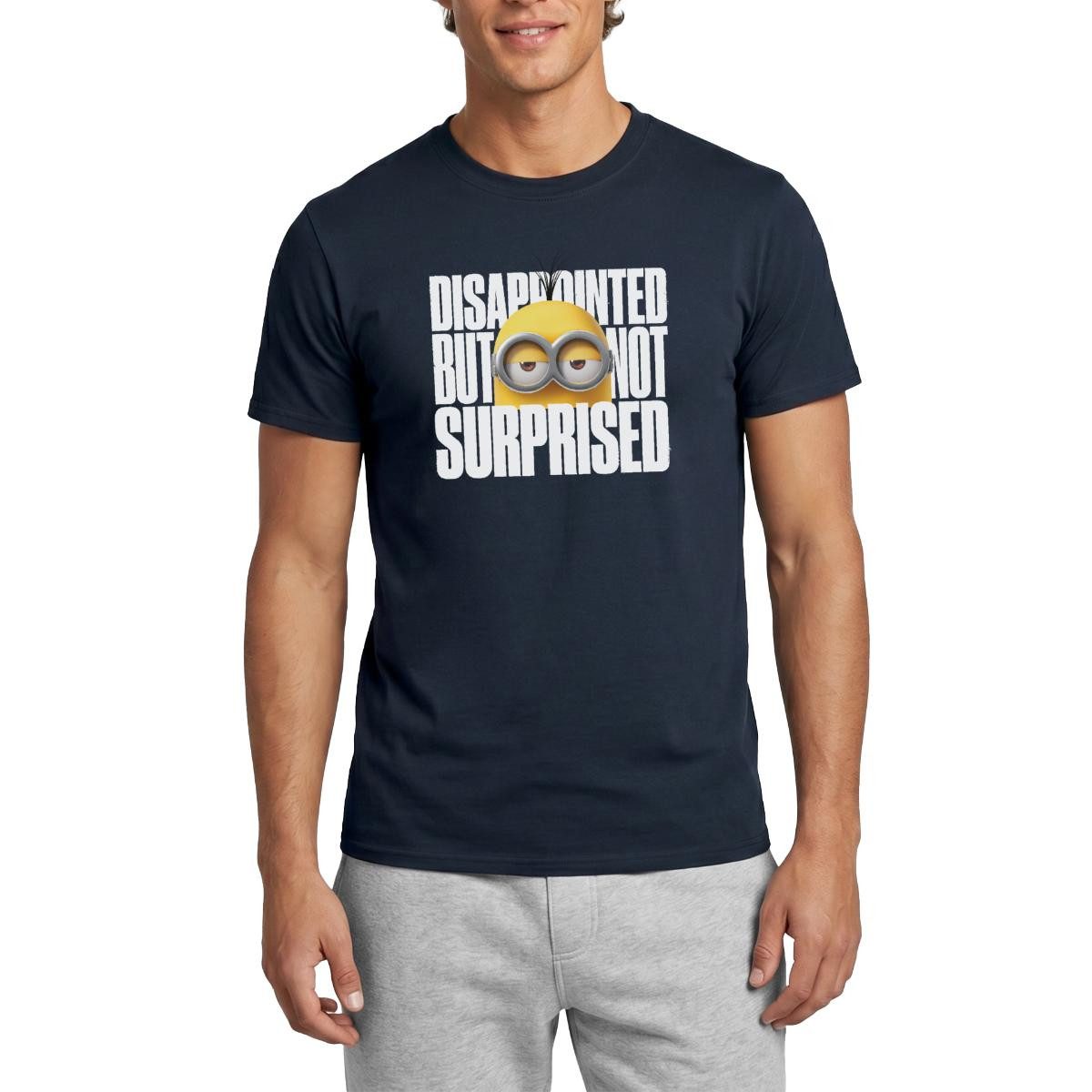 T-Shirt Minions Kevin Enttäuscht Aber Nicht Überrascht Männer T-Shirt