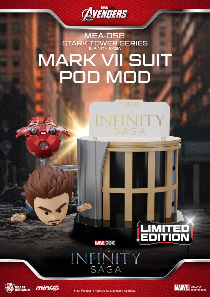 Actionfigur Marvel Mini Egg Attack Figuren The Infinity Saga Stark Tower series To